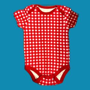 Chick Pea Short-Sleeve Baby Bodysuit ~ Size 6-9 Months